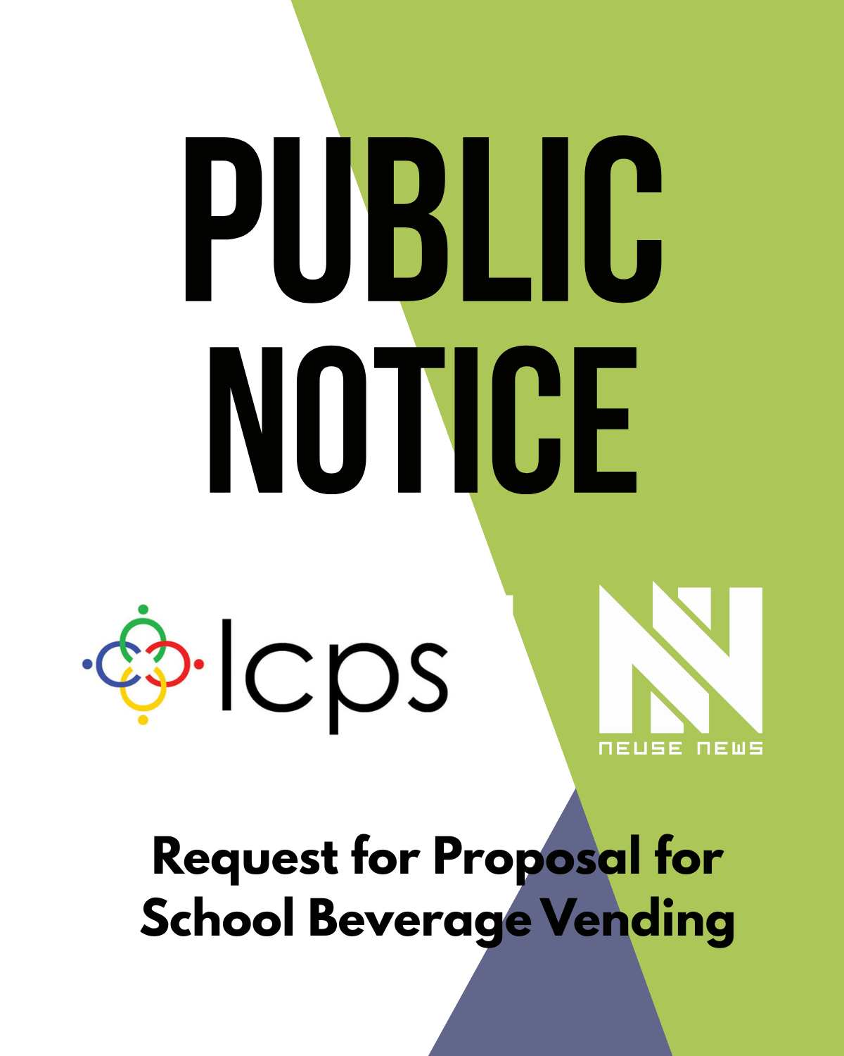 Public Notice: Request for Proposal for School Beverage Vending