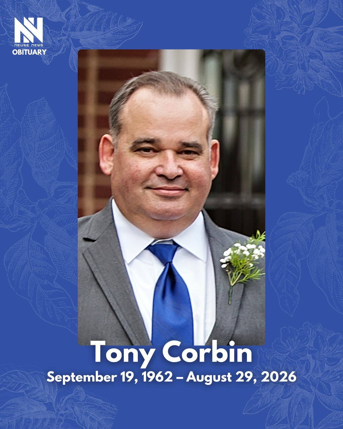 Obituary: Tony Corbin