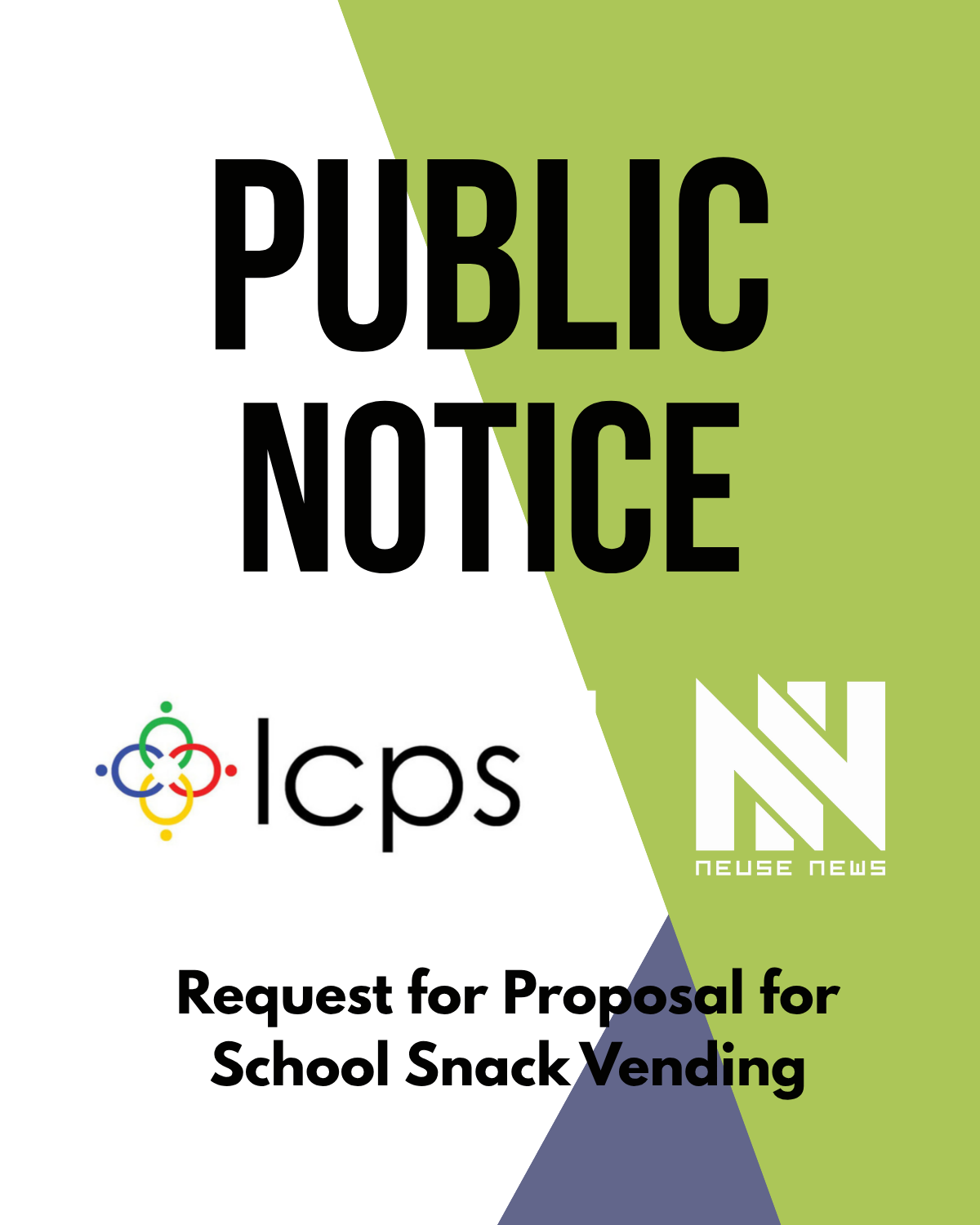 Public Notice: Request for Proposal for School Snack Vending