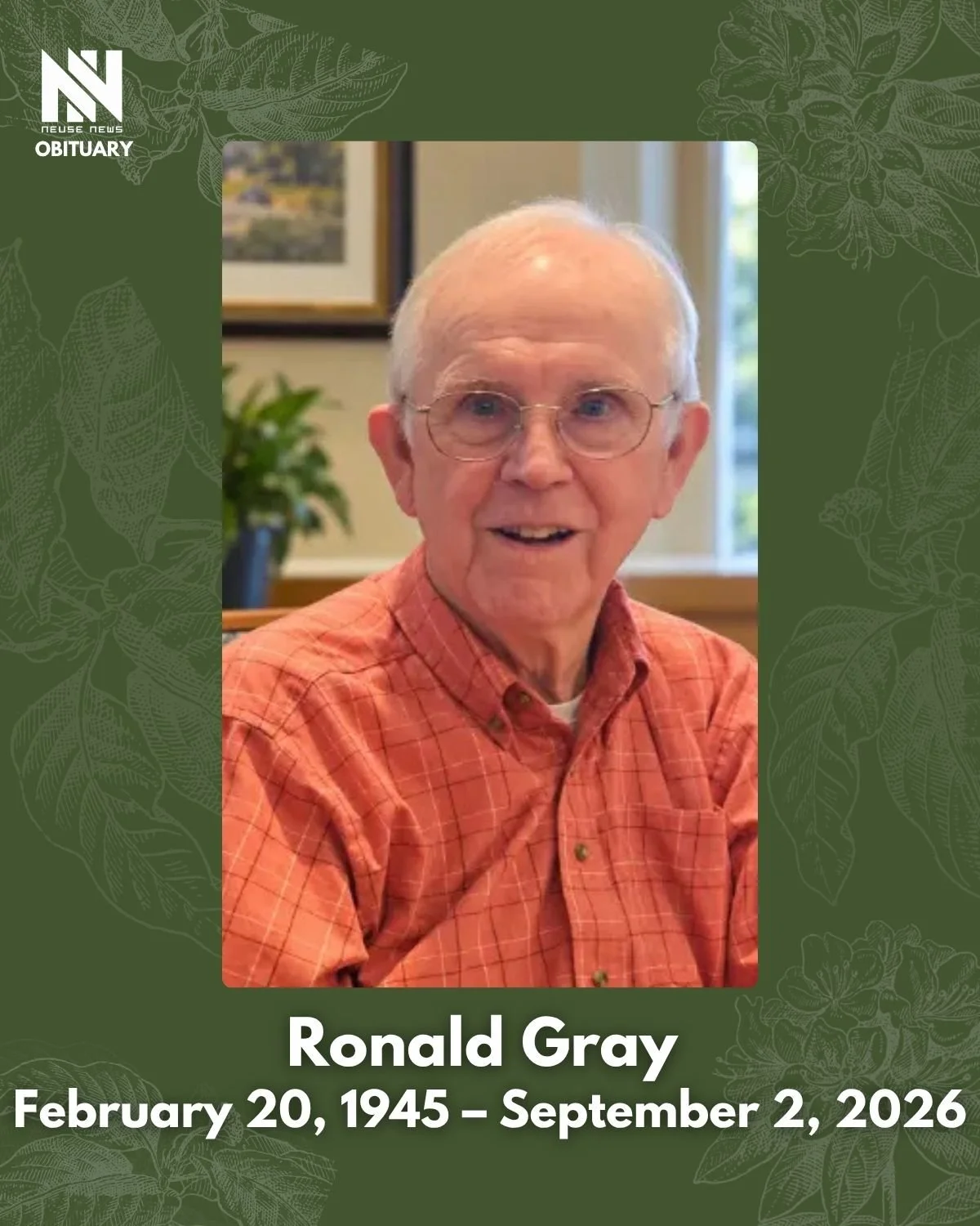 Obituary: Ronald Gray