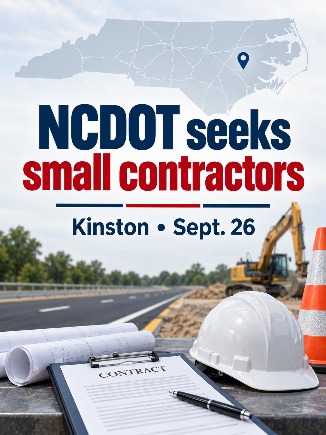 NCDOT to host small contractor outreach event in Kinston