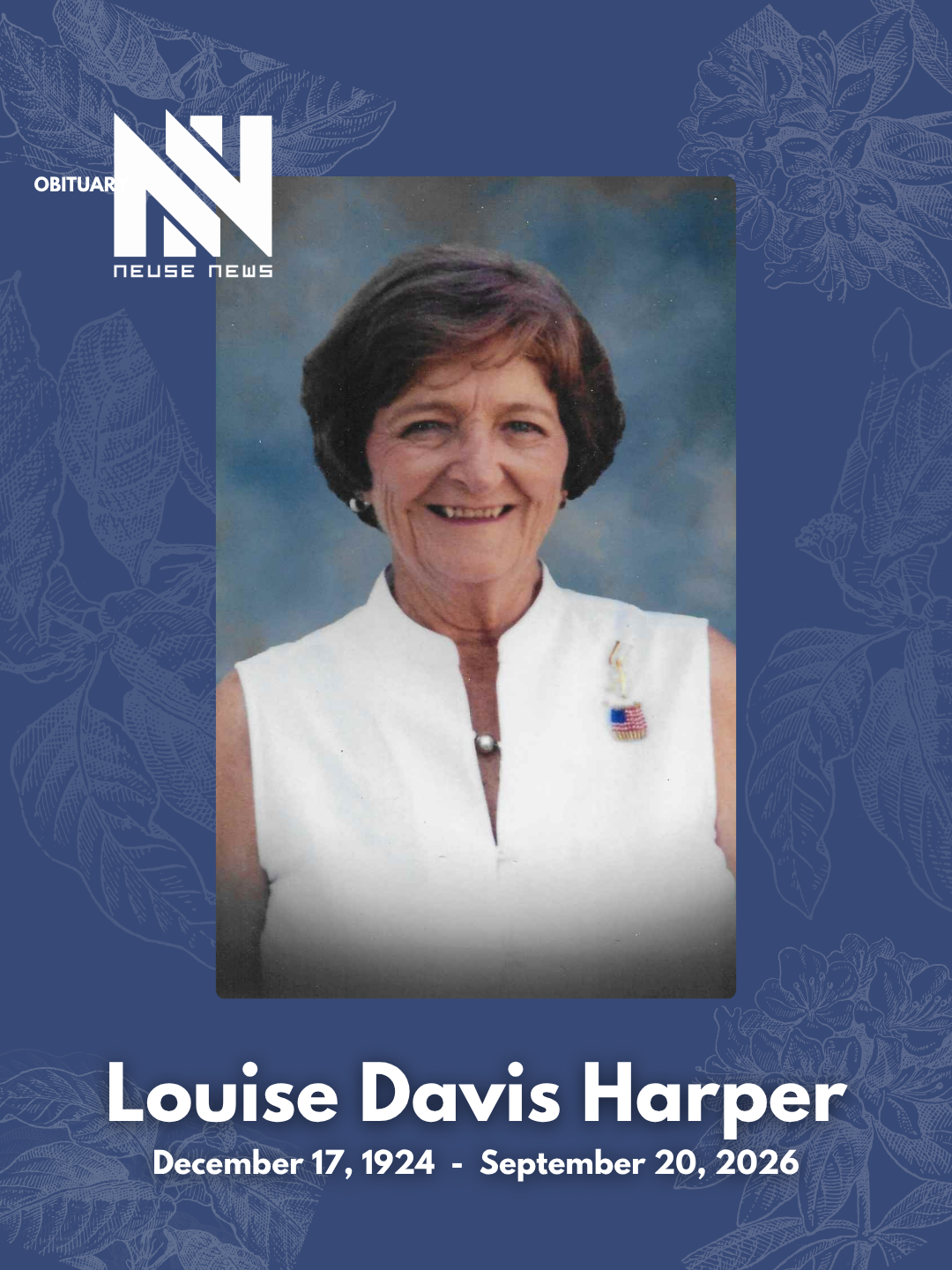Obituary: Louise Davis Harper