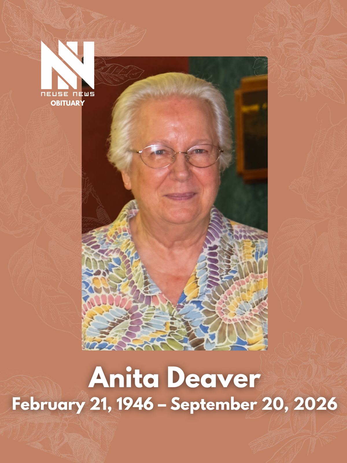 Obituary: Anita Deaver