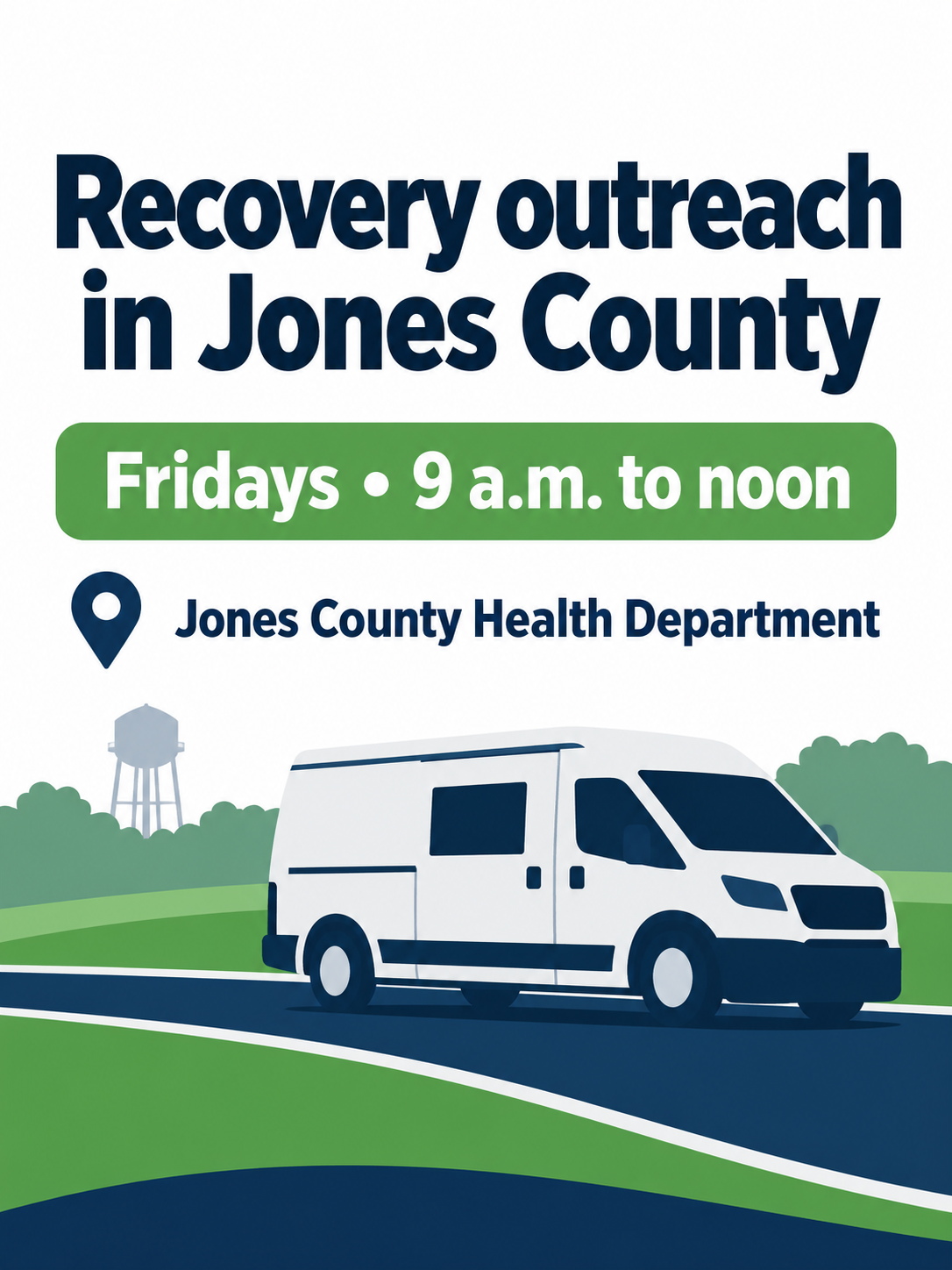 Recovery outreach available Fridays in Jones County