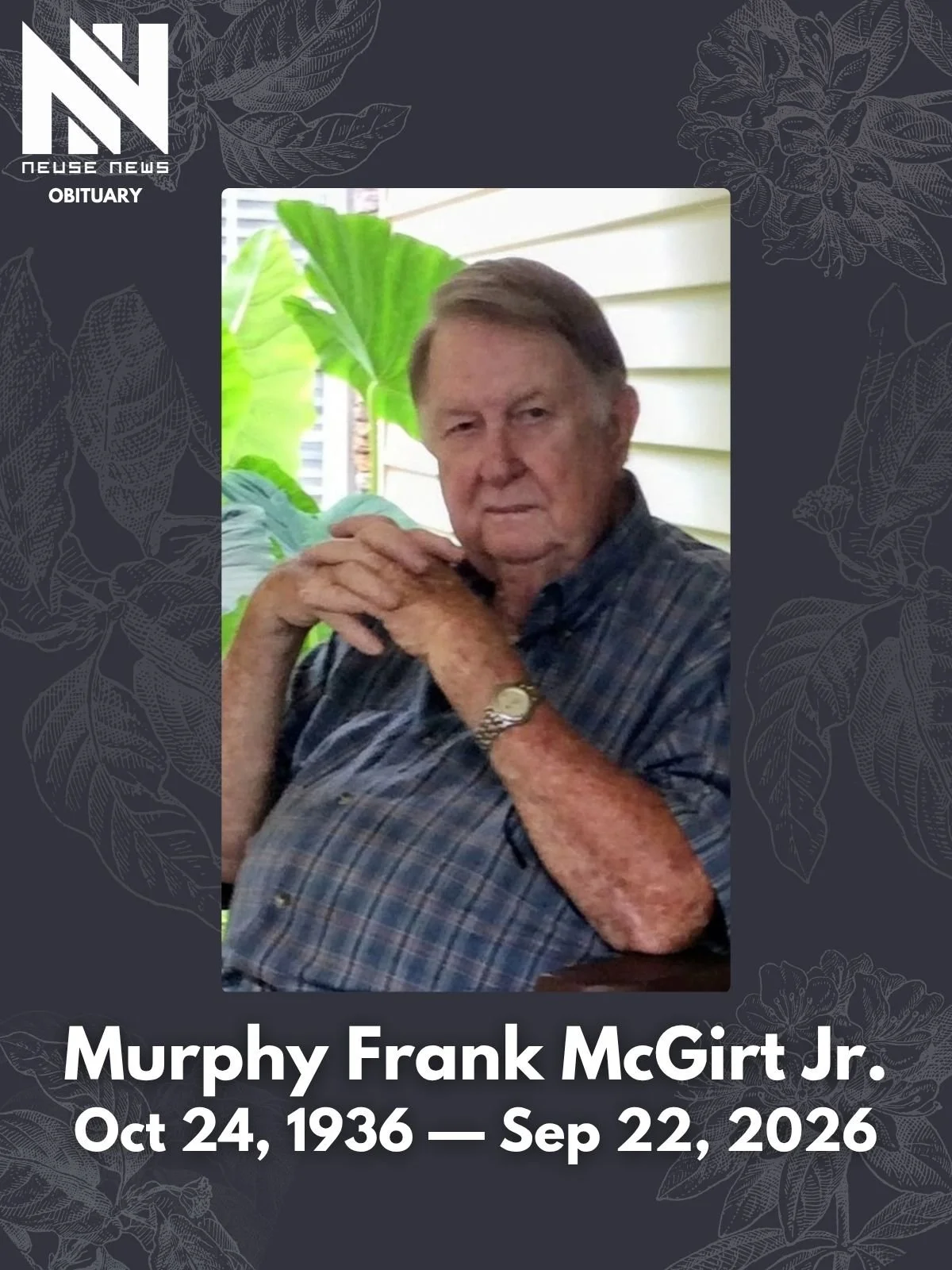Obituary: Murphy Frank McGirt, Jr.