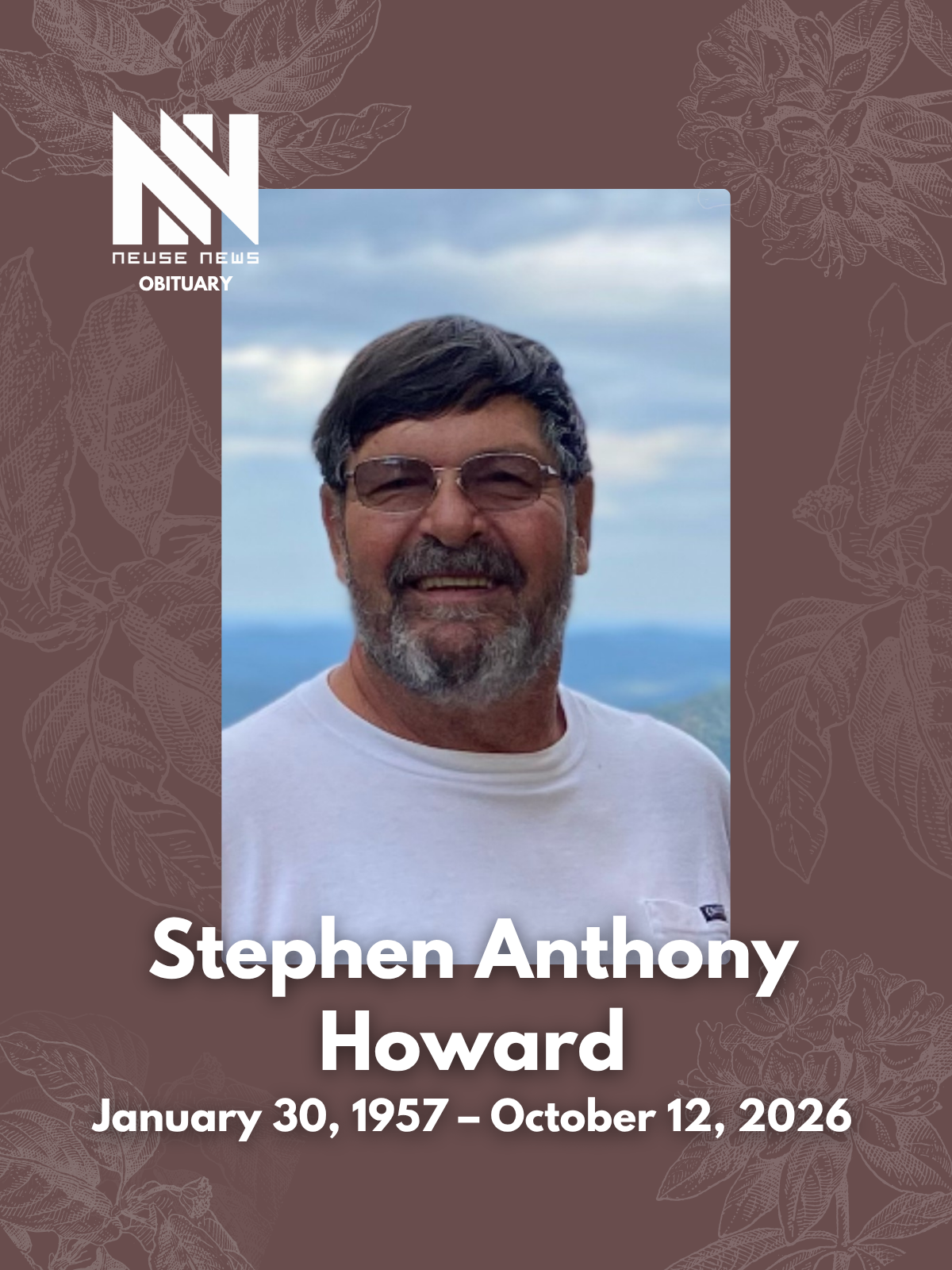Obituary: Stephen Anthony Howard