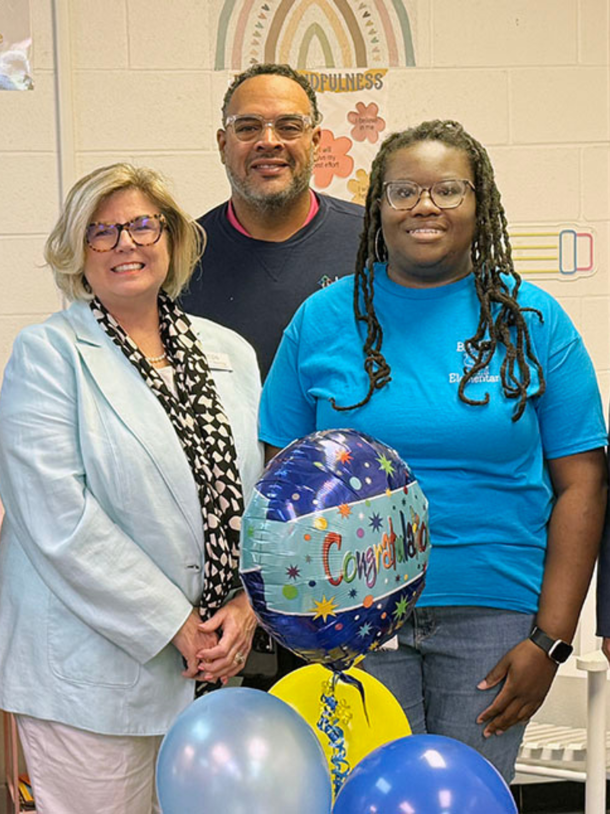 Lauren Artis, once an honored teacher assistant, now the new LCPS Beginning Teacher of the Year