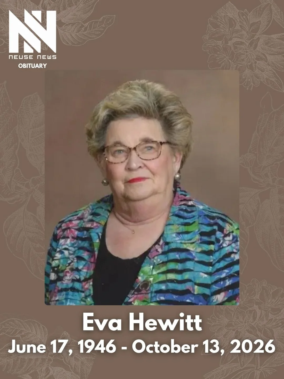 Obituary: Eva Hewitt