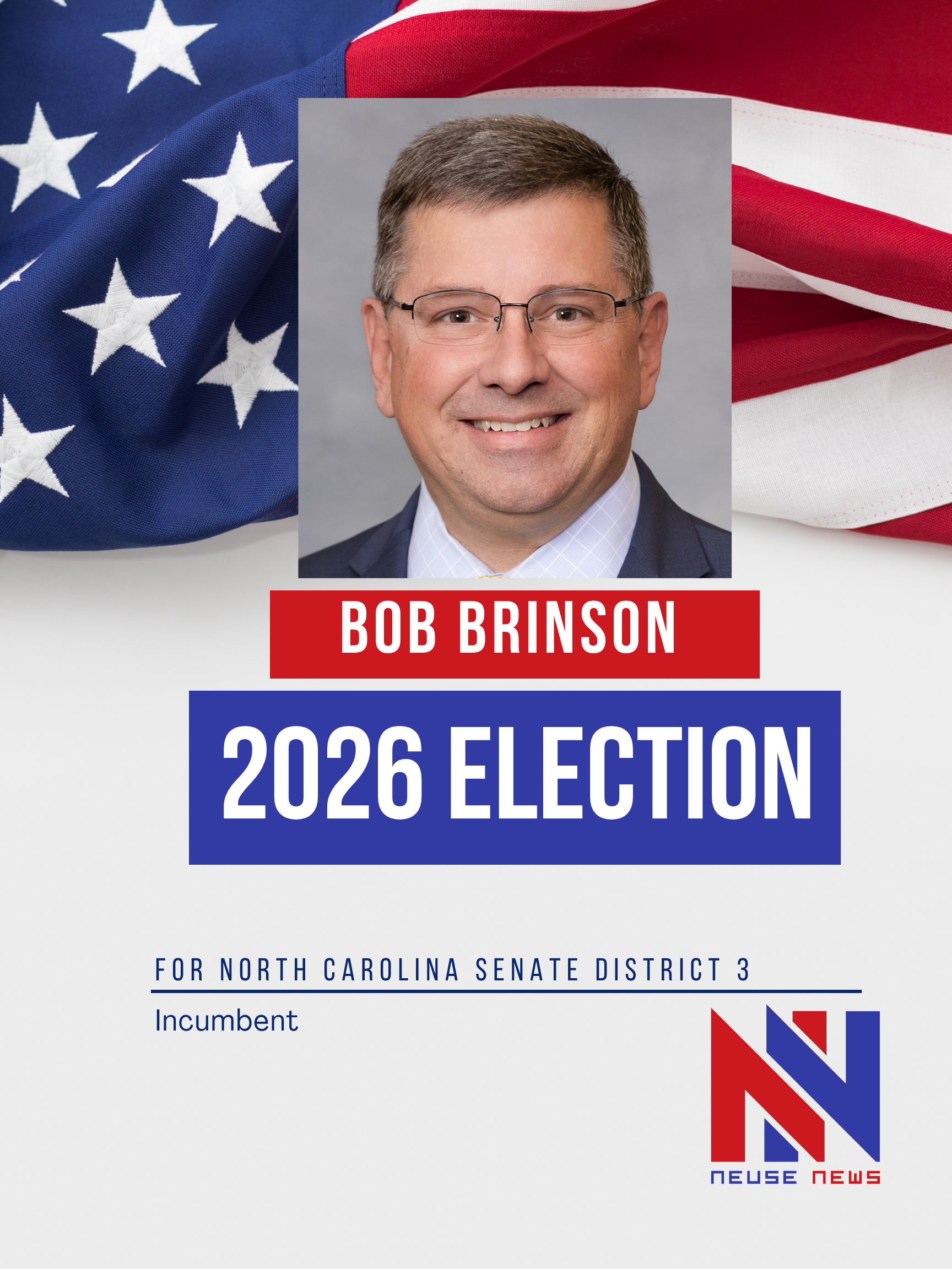 Bob Brinson emphasizes affordability, jobs and rural health care