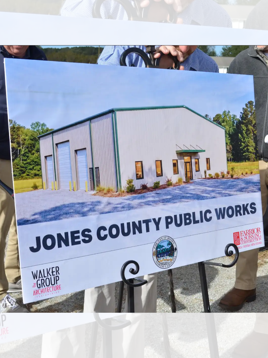 Jones County breaks ground on first dedicated public works building