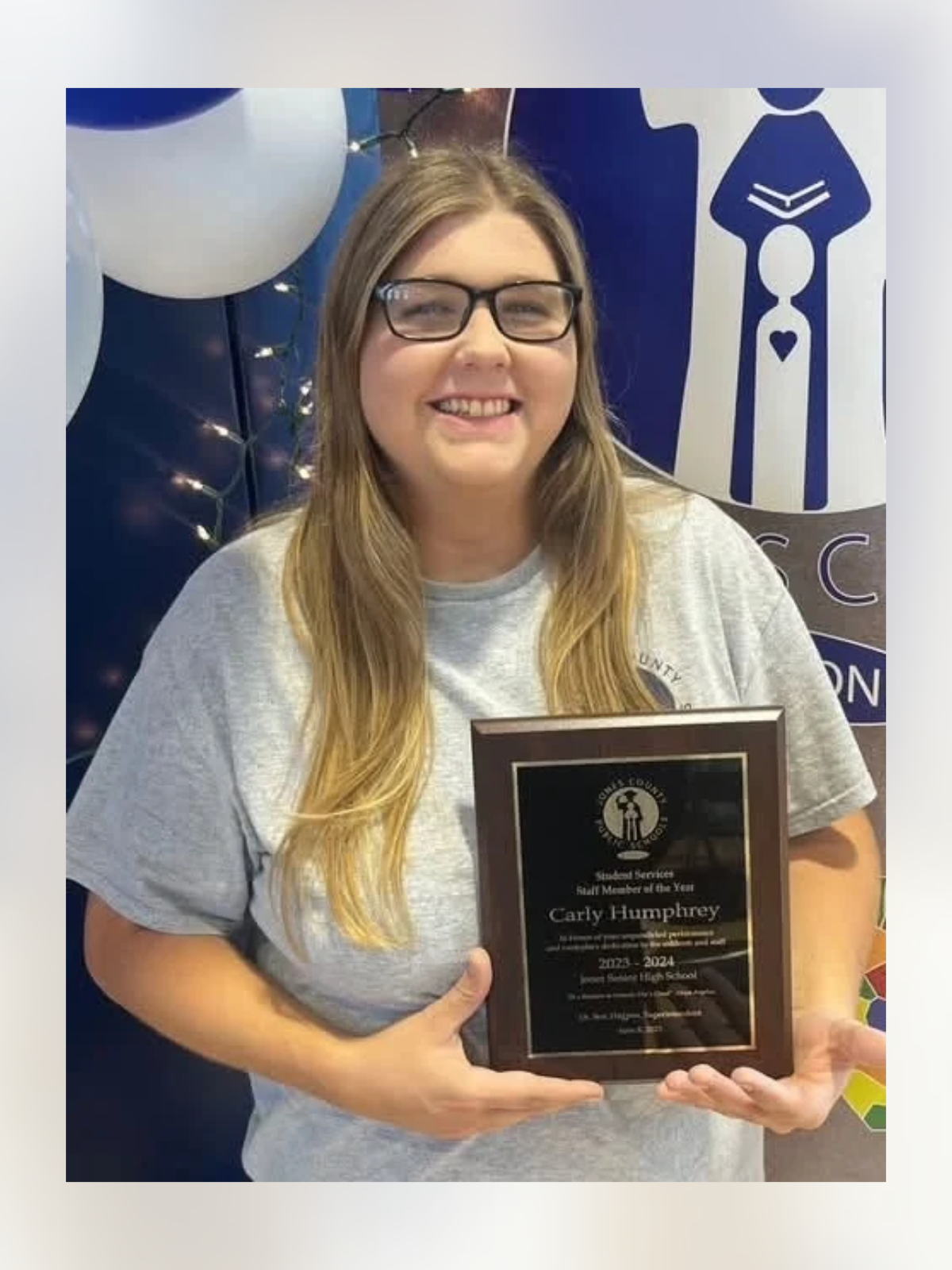 Jones County Public Schools mourns loss of one of their own, Carly Humphrey