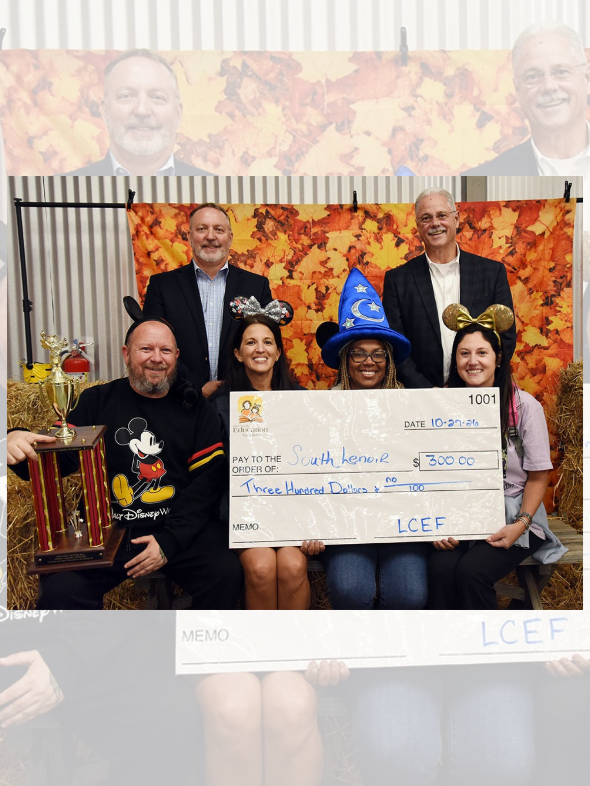 South Lenoir High team shows skill and spirit In taking double honors at Adult Spelling Bee 