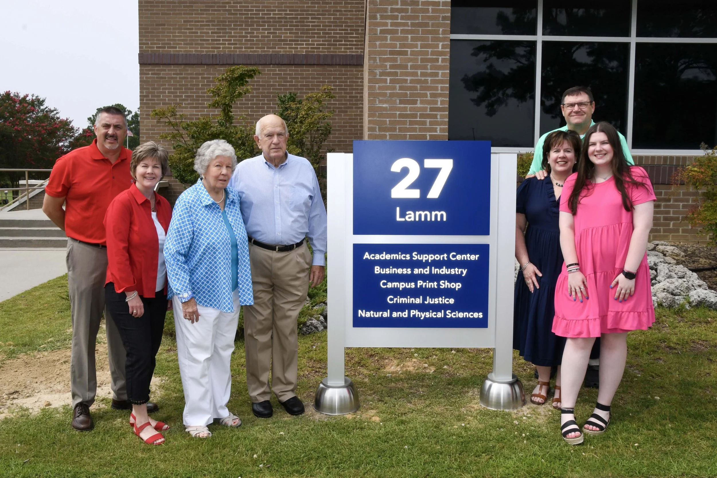 Neuse Lcc LCC Holds Lamm Building Dedication — Neuse News