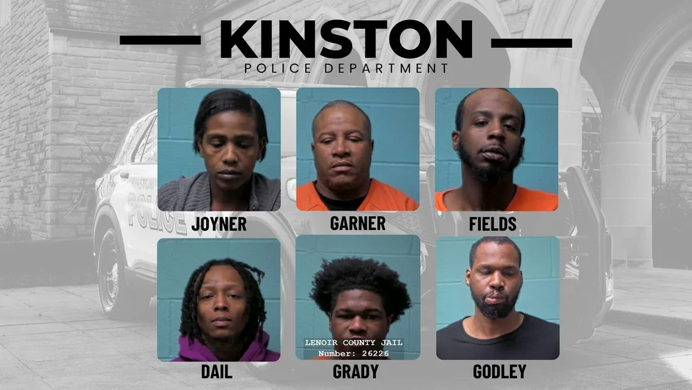 Kinston Police Department Arrest Recap: March 19–21, 2026 — Neuse News