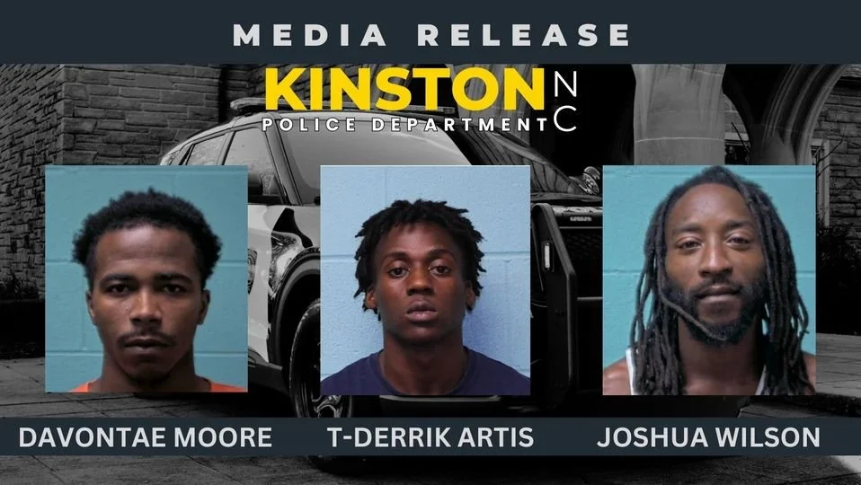 Kinston police arrest three suspects in Mitchell Wooten shooting case ...