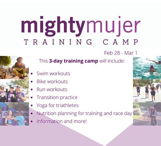 Starting this Friday&mdash; Mighty Mujer Training Camp! There are still spots left for this amazing training opportunity in El Paso! Link in bio!

Special gear included! .

Schedule

Friday, February 28 (6-8pm) - ORIENTATION 
Saturday, February 29 (8