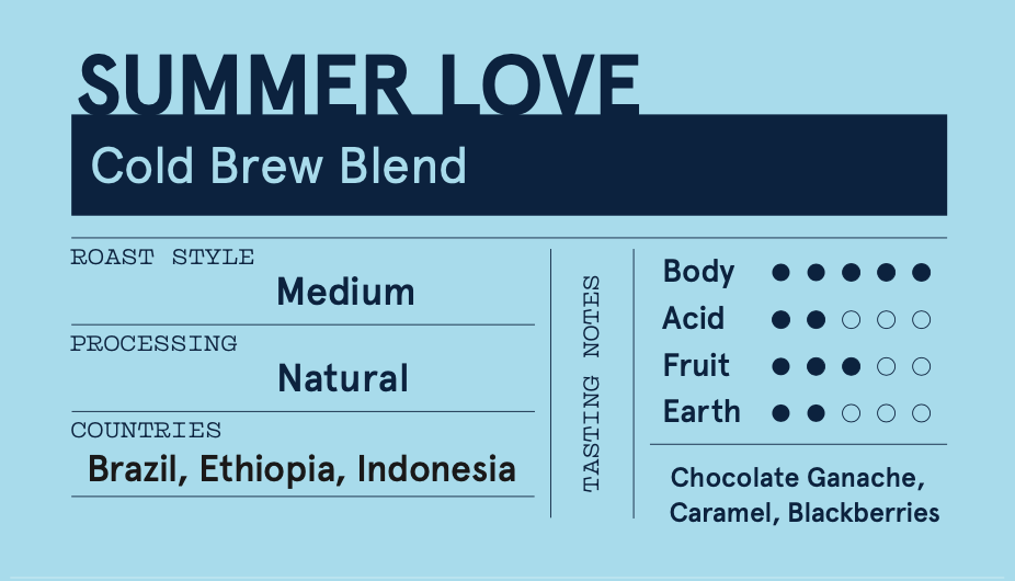 Summer Love Cold Brew Blend
