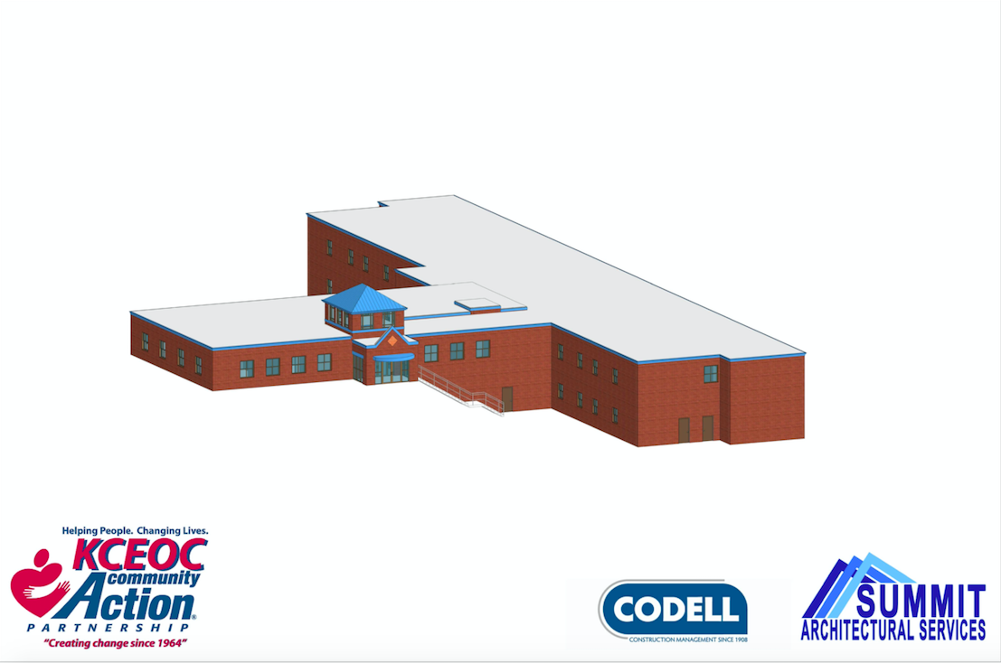 Summit Architectural Services provided this rendering of the future Barbourville Work Ready Training Center.