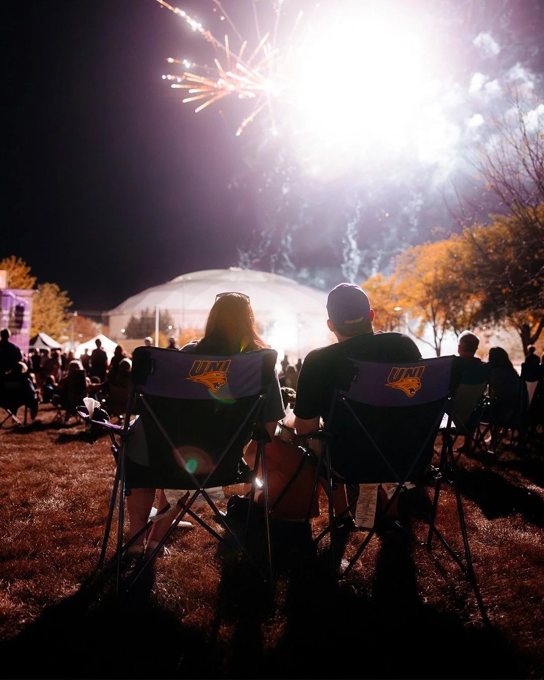 Bright future. Panther purple. 💜 UNI Homecoming 2025 &mdash; what a Sesquicentennial Celebration! #UNI150 #PantherPride