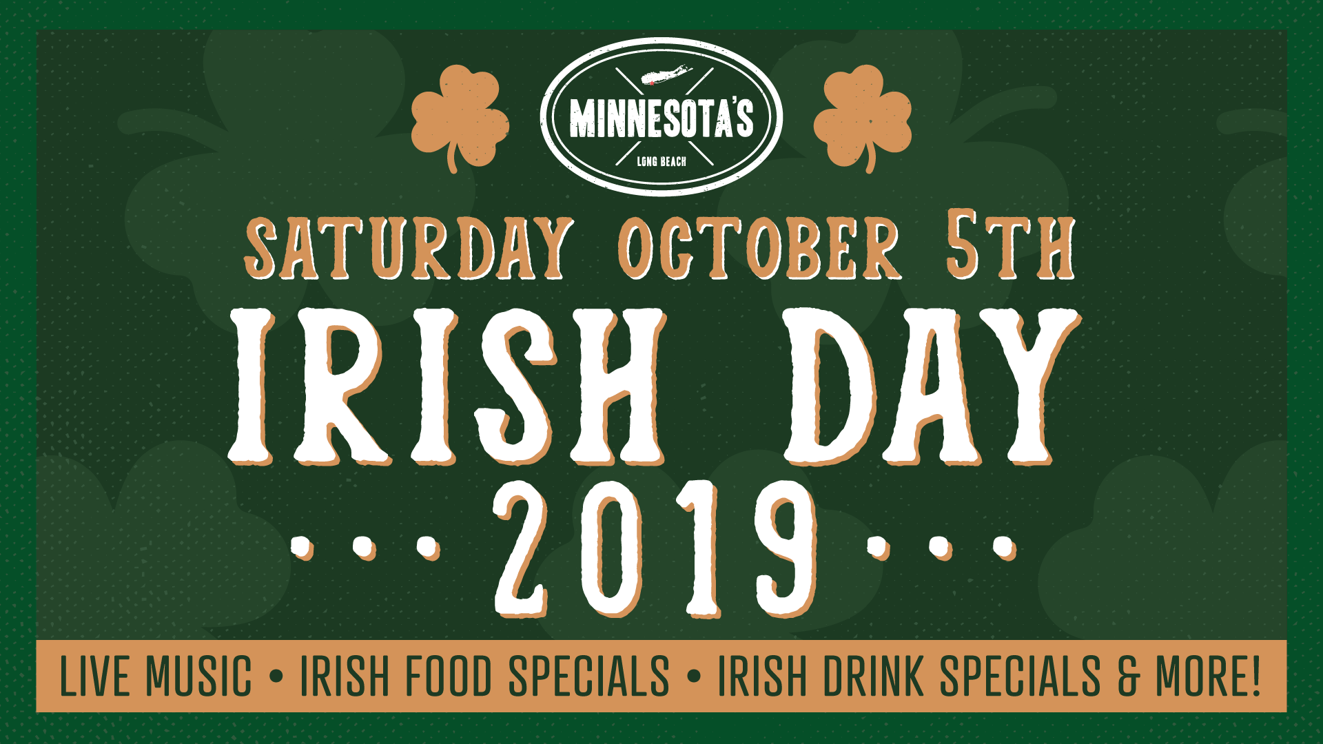 Irish Day 2019 Flyer