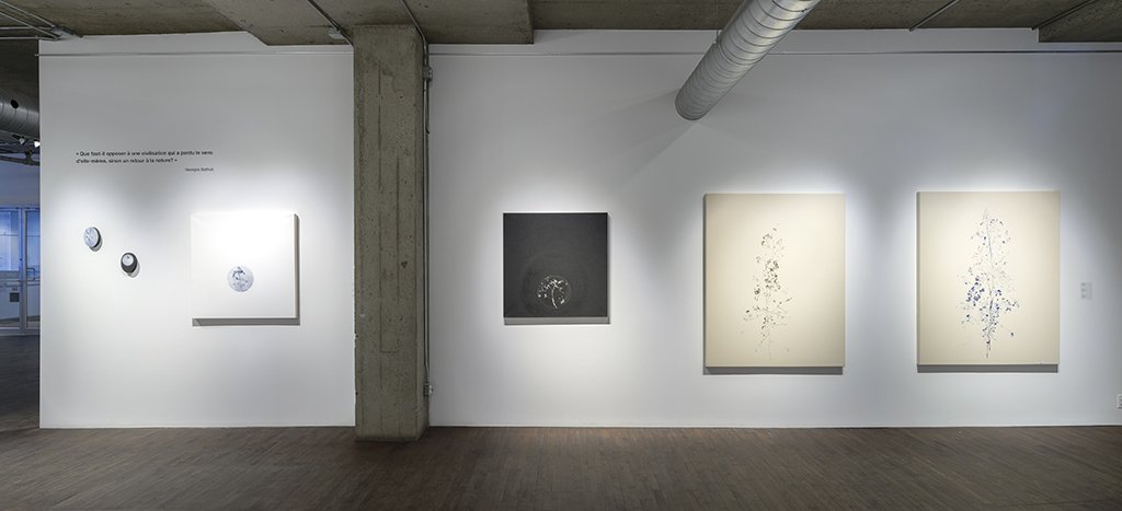 Vu d'exposition, De nos gestes fragiles, Galerie Simon Blais