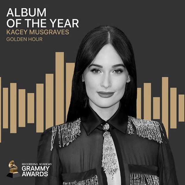 Congrats @spaceykacey on Album of the Year &amp; Country Album of the year! This amazing album deserves all the awards. Congrats @tronian &amp; @thesilverseas for making a Grammy Award winning album! #HighHorse #goldenhour