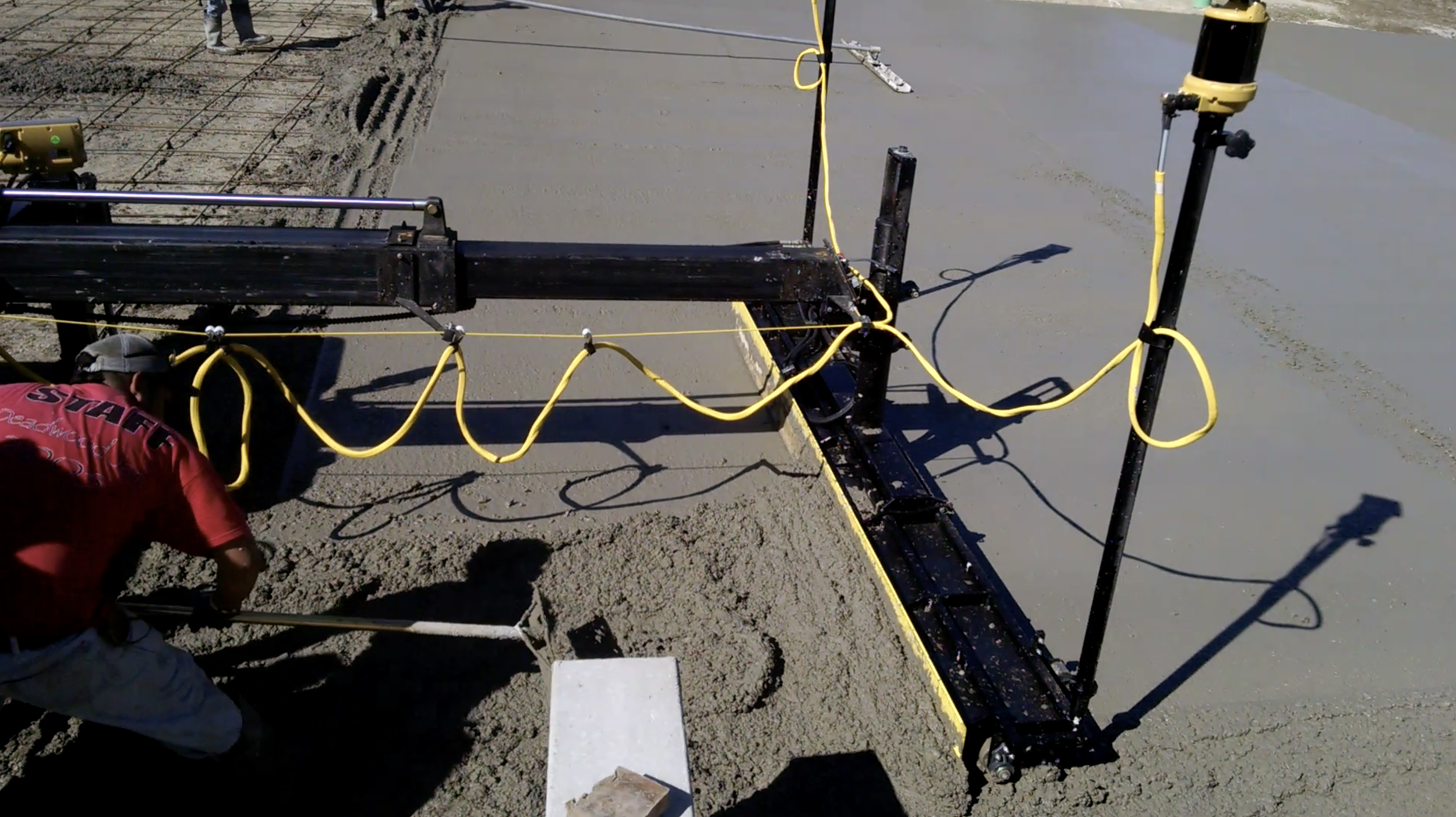 The robotic total station and 3D GPS imaging allow for extreamly precise finishes.