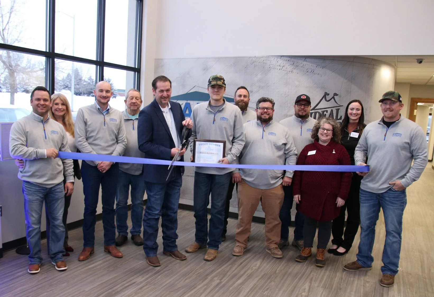 Raeco Builders Ribbon Cutting and Open House Sioux Falls