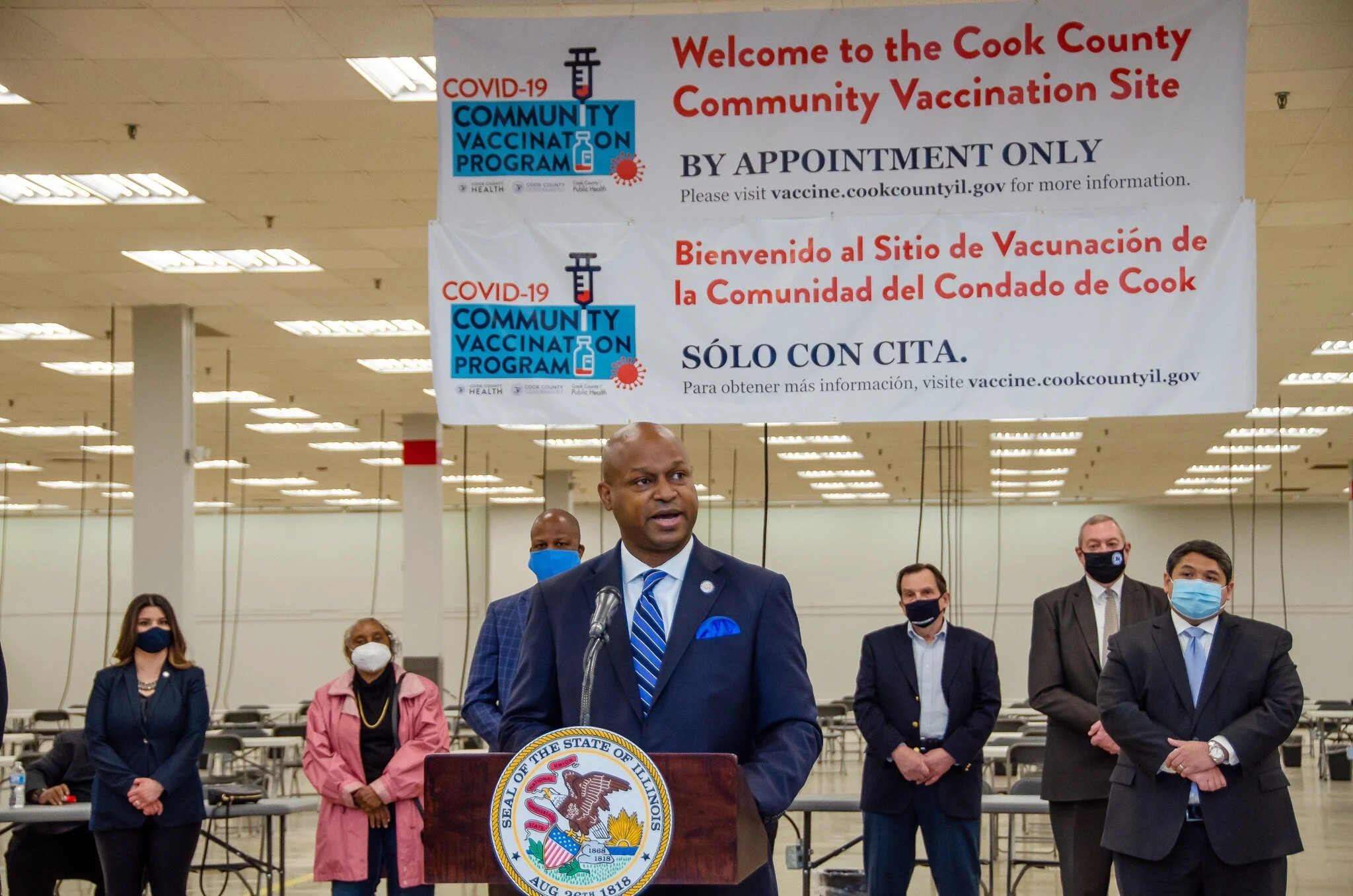 Mass COVID Vaccination Site To Open This Week In Forest Park