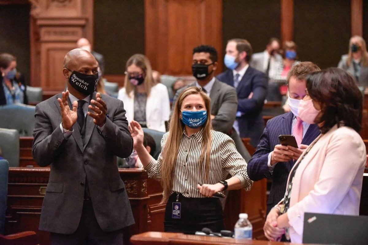 Speaker Welch Celebrates Removal of Oakbrook Terrace Red-Light Cameras