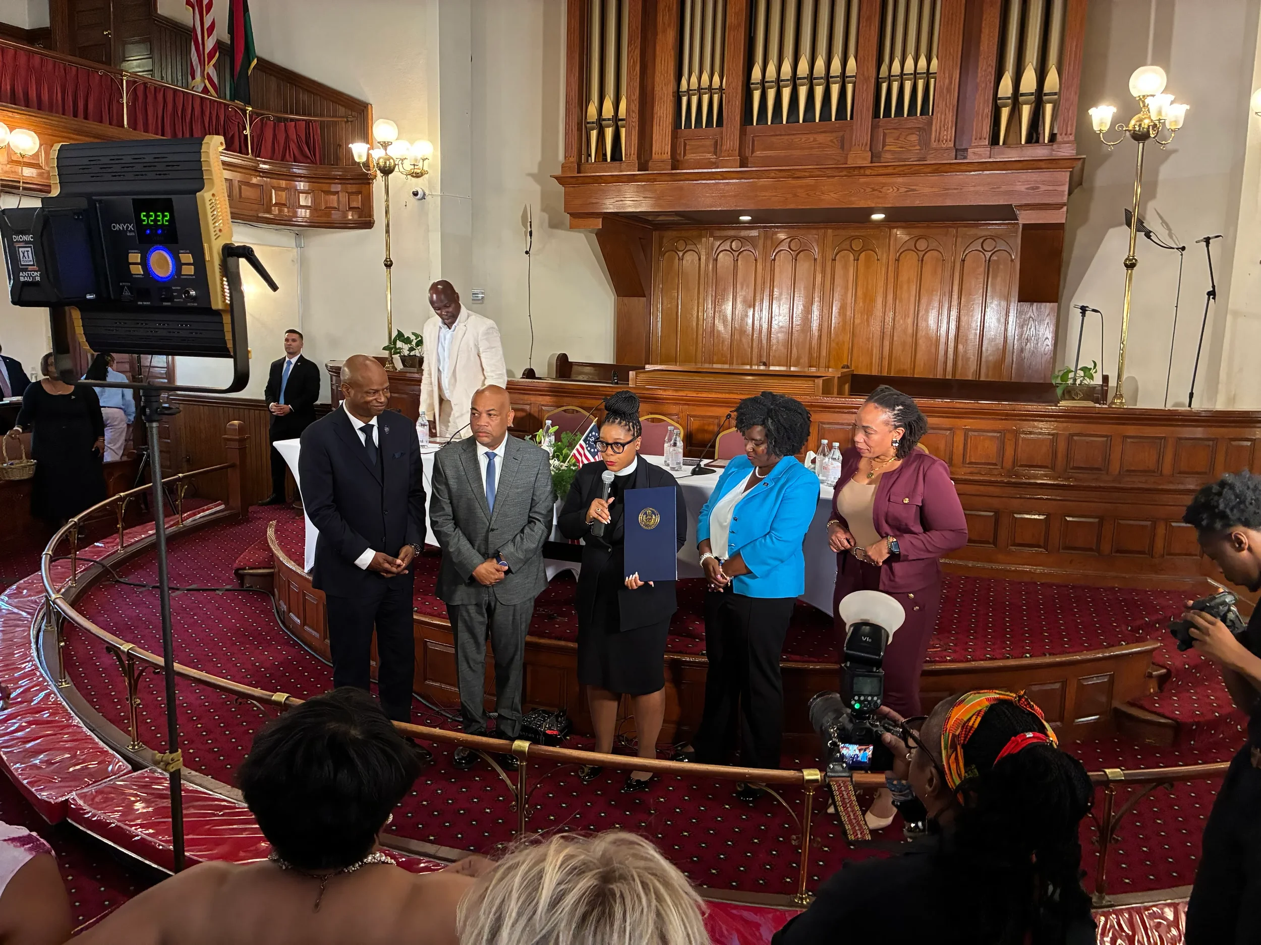 Pa.'s McClinton joins Black state speakers on voting rights