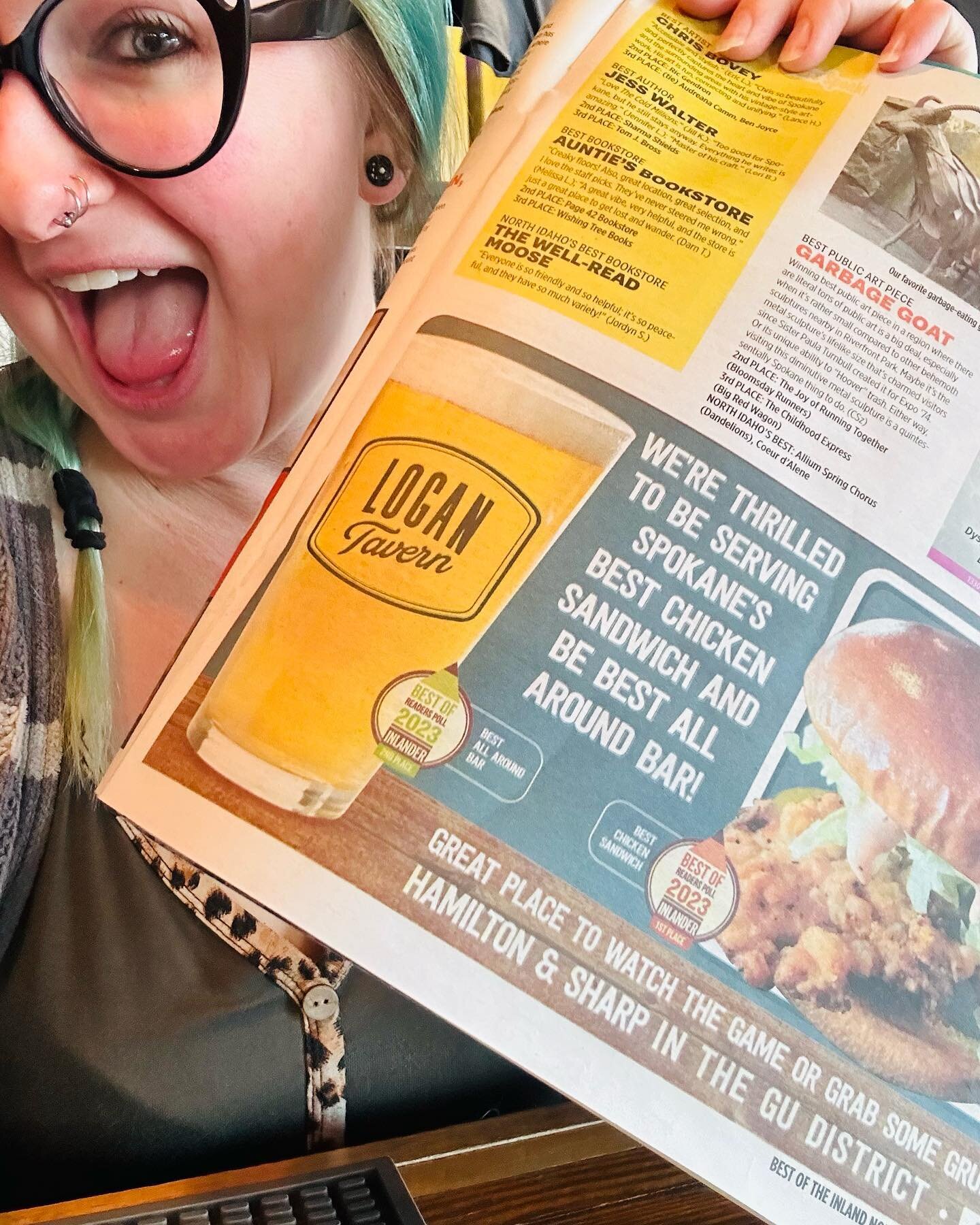 Nothing like coming to work and opening @theinlander TO THIS!!!! Thank you so much Spokane for your continued support 🙏🏼 🥰 &amp; to my AMAZING KICKASS staff that made this possible 🥹❤️ #spokanesbestof #bestchickensandwich