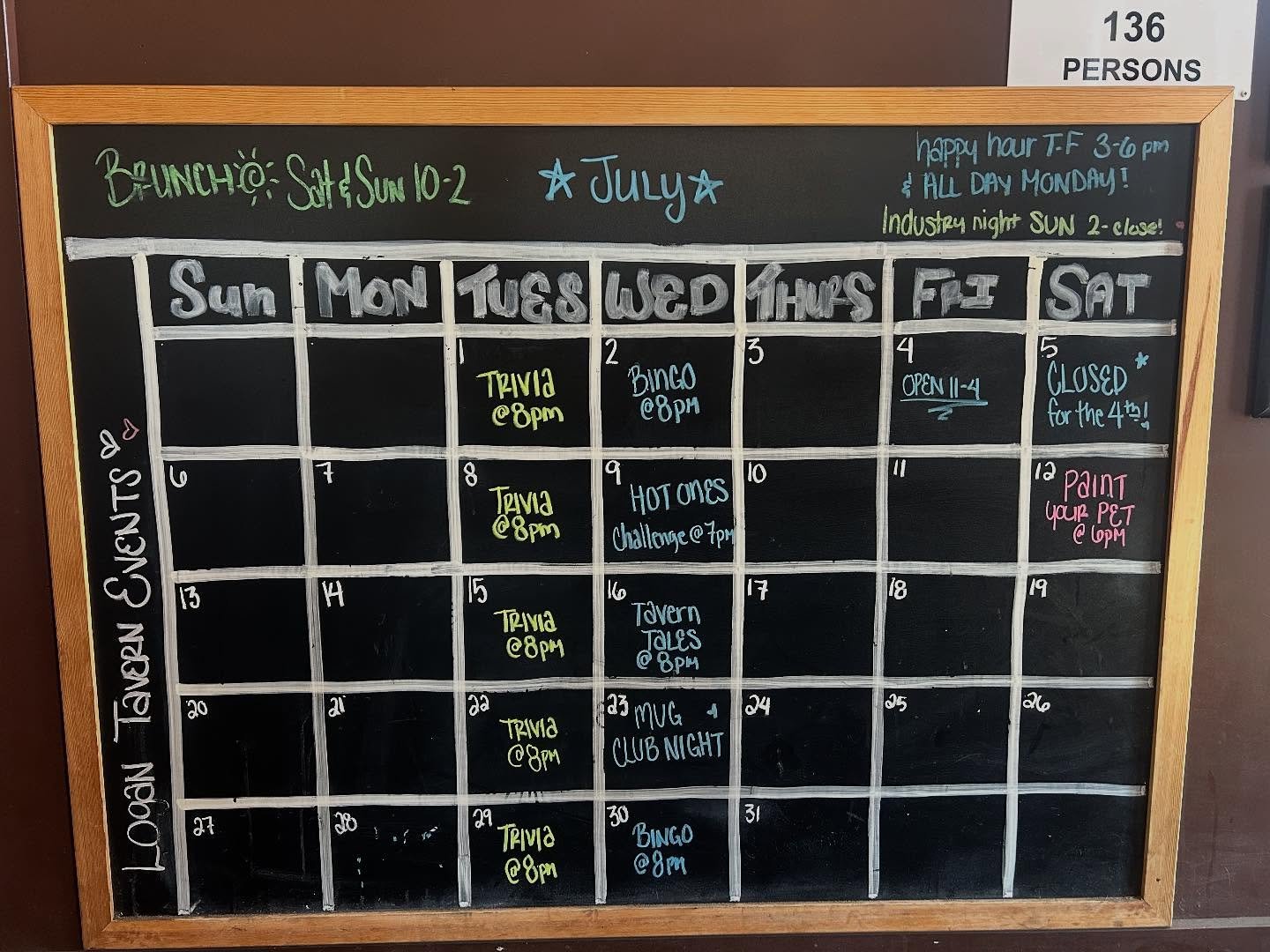🔥 JULY IS HEATIN UP AT THE TAV 🔥 
Lots of fun events happening here this month! C&rsquo;mon in and let us tell you all about it 😘
#supportlocal #hotoneschallenge #paintnight #taverntales #dungeonsanddragons #mugclub #bingo #trivia #spokane