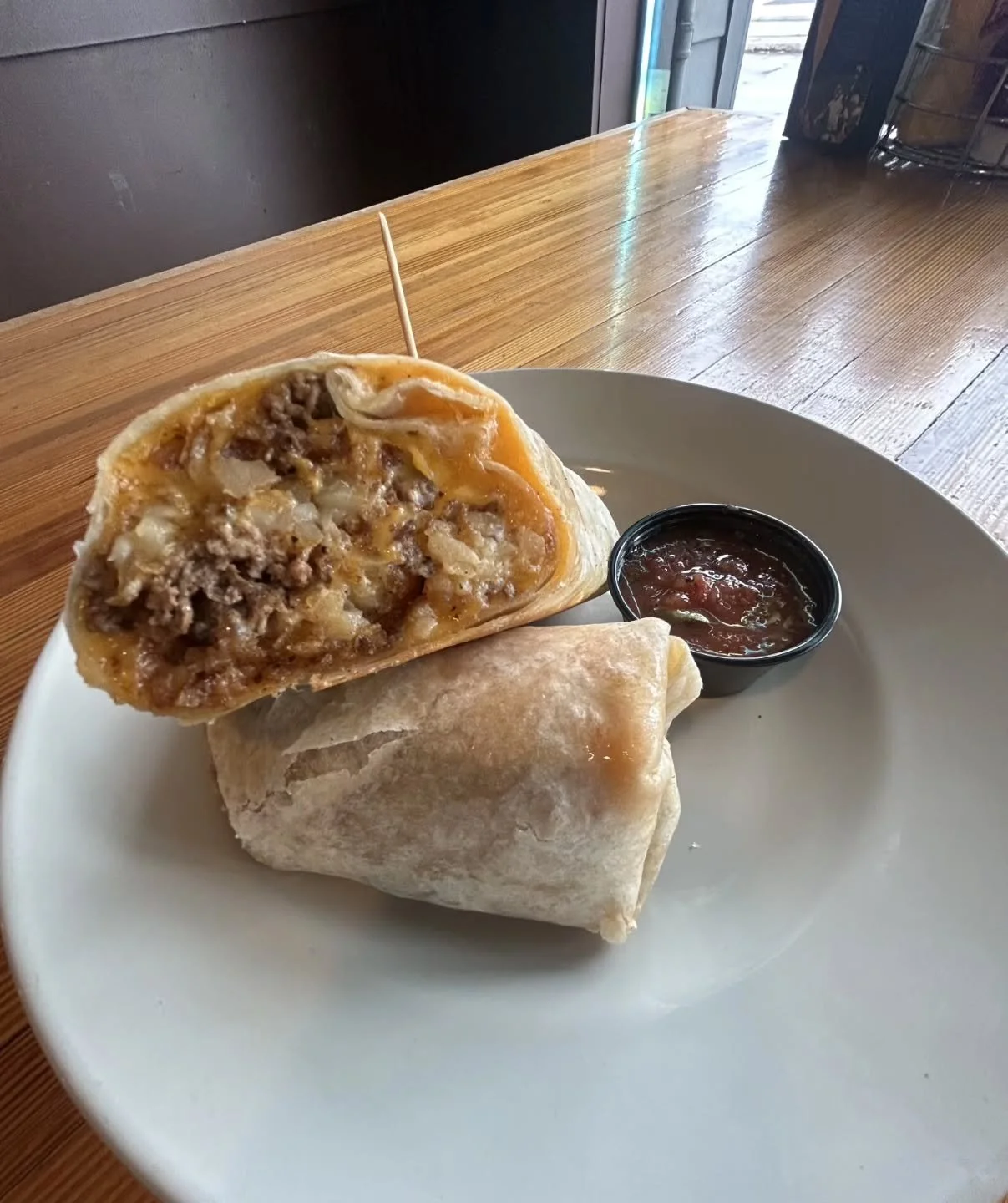 NEW SPECIAL!

Big. Beefy. Cheesy. Full of Spuds...

Our Beefy Potato Griller is up for $7!!

Come get some!

Only at The TAV!