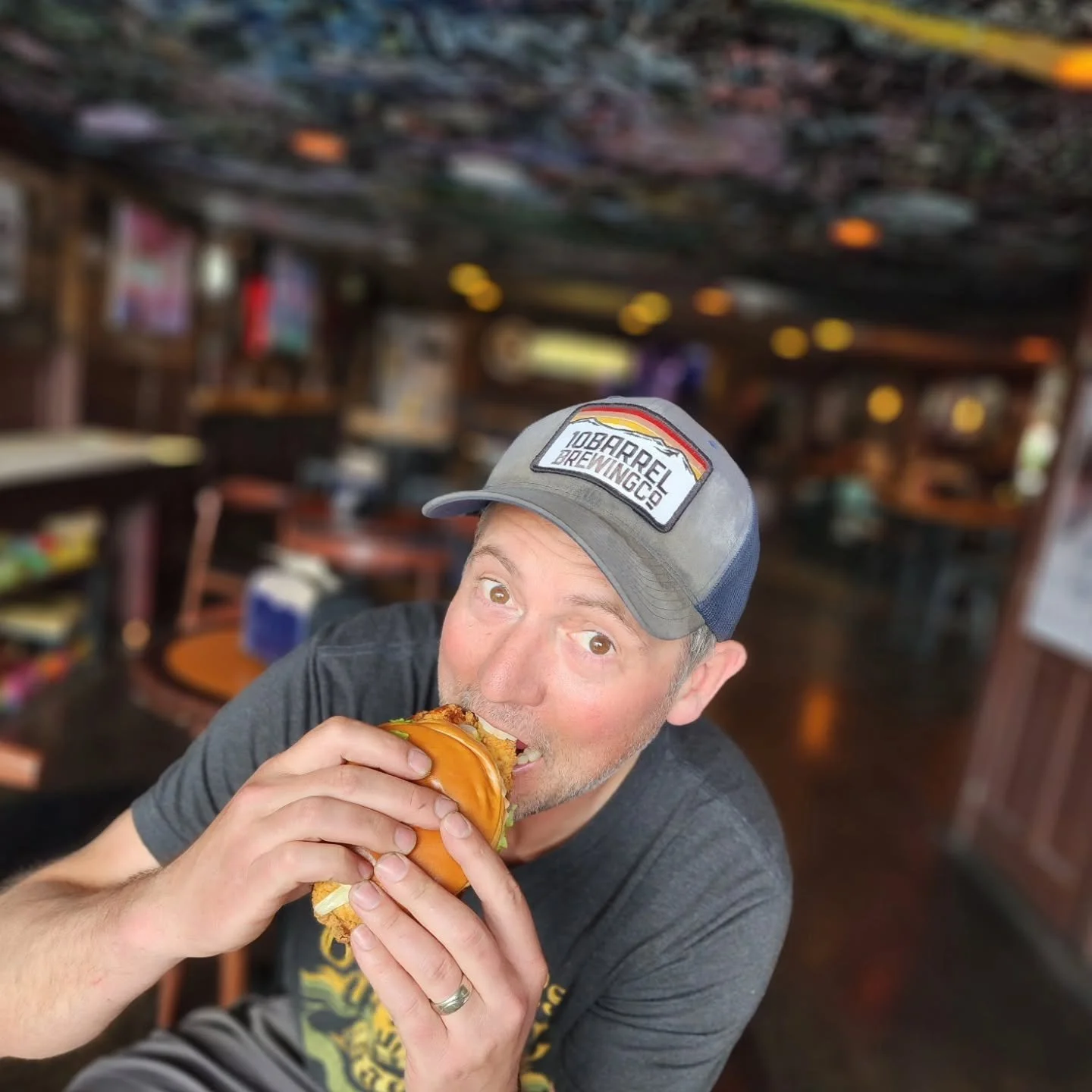 SHOW US YOUR BEST SMASH FACE!!

Stop in from 11-3pm weekdays in May for our $5 smash Burger sale!

Take a picture of your best "Smash Face" and enter for a chance to win a gift card to The TAV!

Tag us in your pictures and comment below!

C