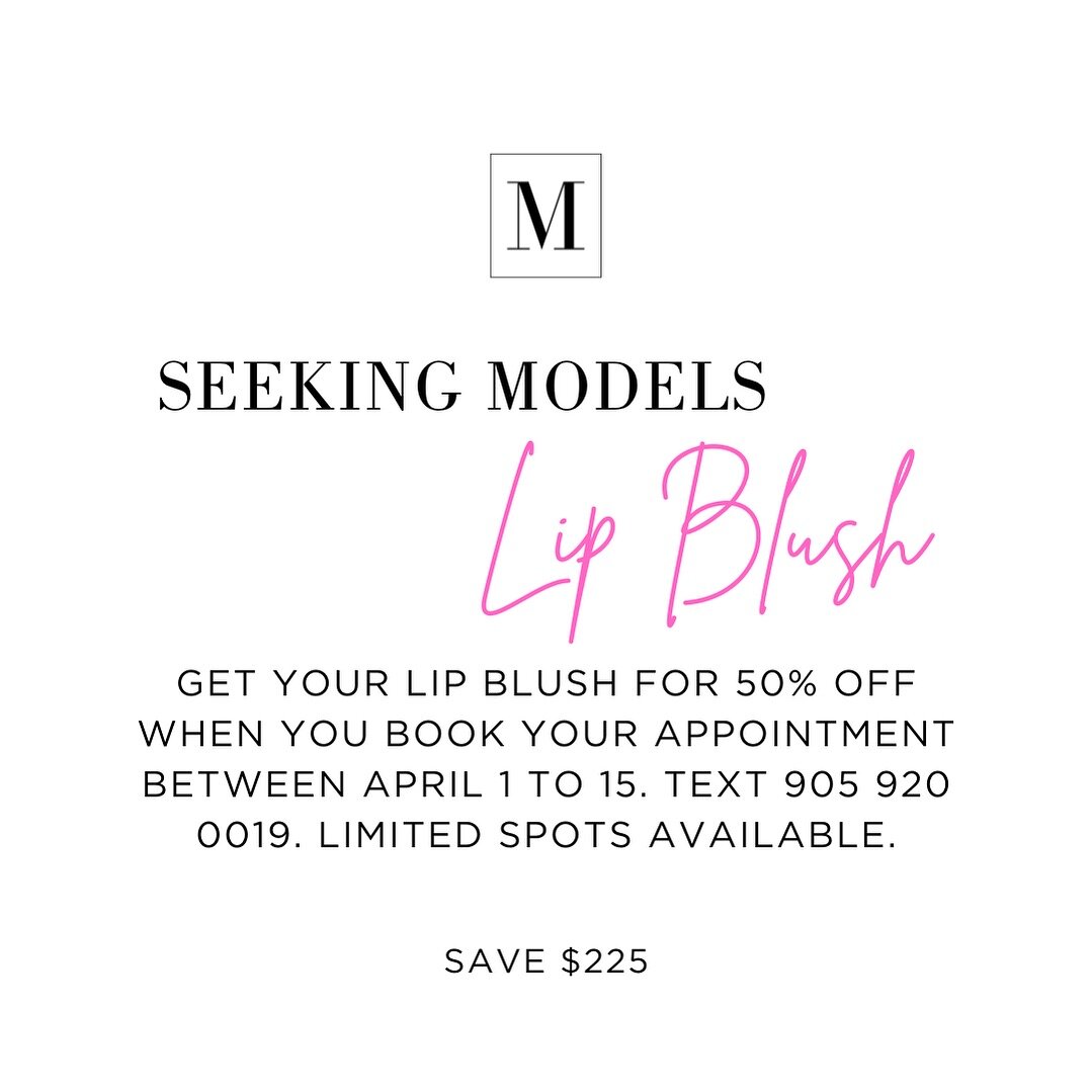 HAVE YOU HEARD OF LIP BLUSH?

Am amazing add on or stand alone treatment, lip blush is growing in popularity every year.

Your lips lose pigment as you age, for the same reasons they may become thinner&mdash;with a loss of collagen and moisture, they