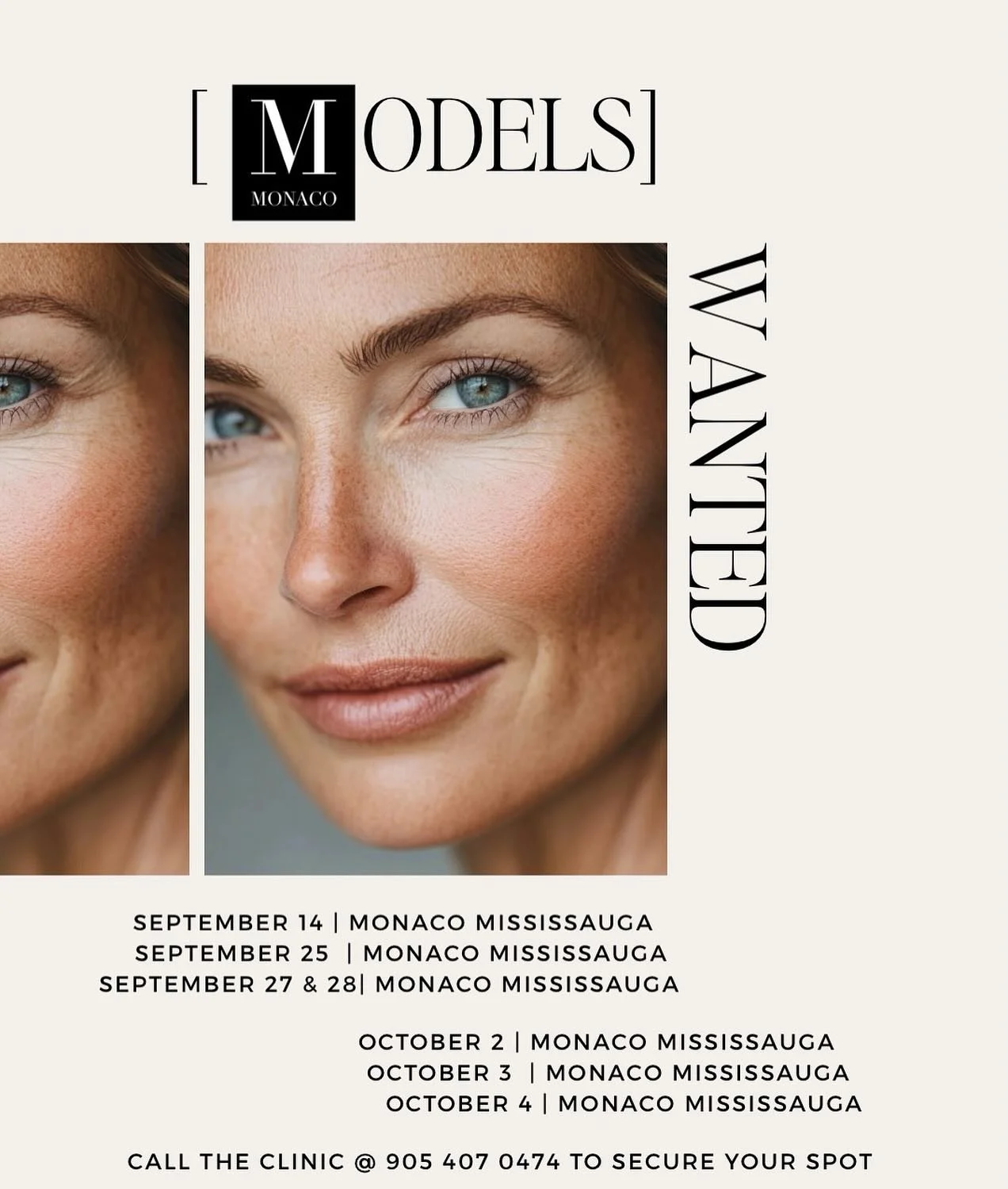 INJECTION MODEL SPOTS 💉

🤍Minimum 2 syringes at $250 plus HST per syringe + Wrinkle Relaxers add on at $5 per unit.🤍

Call (905)-407-0474 or (905)-920-0019 to book in now! Limited spots open!