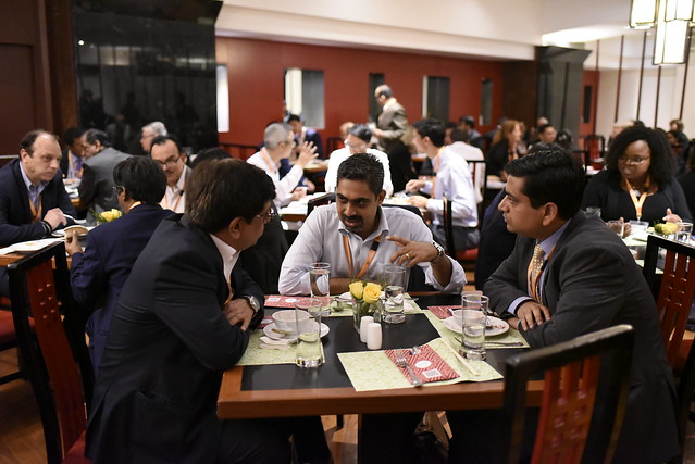 The AFIFORUM lunch table