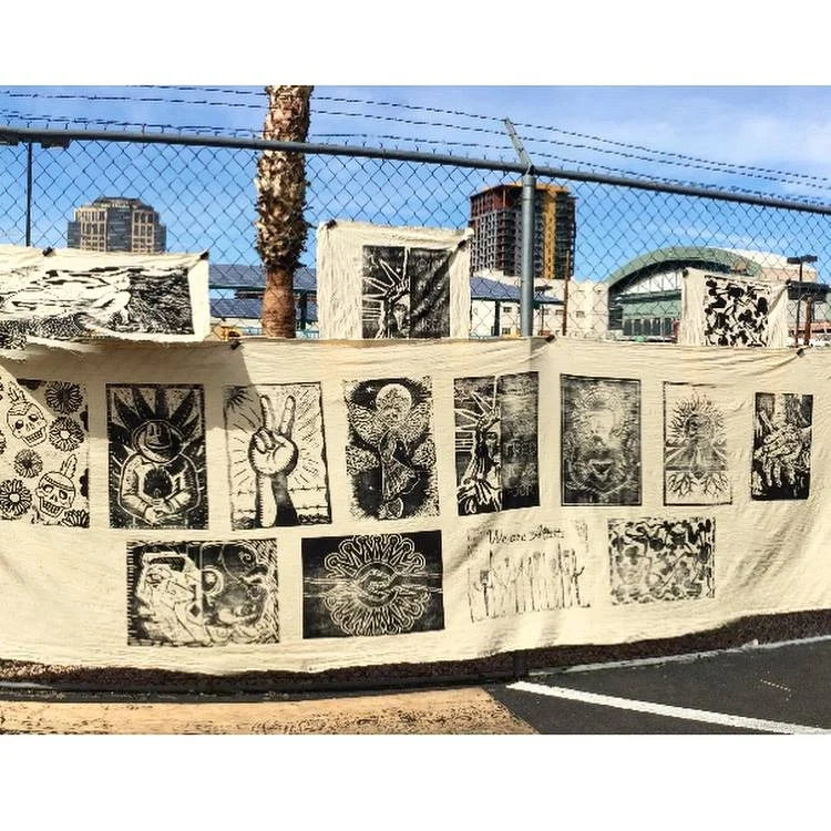 Collaborative Printed Mural