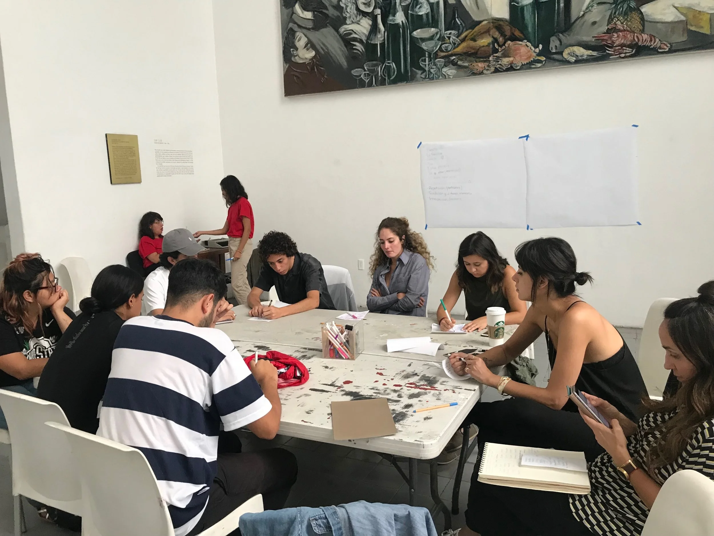 Diana Calderon workshop at PAOS GDL