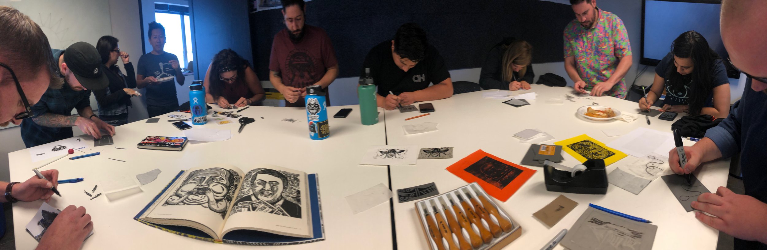 Diana Calderon workshop at OH Agency Phoenix