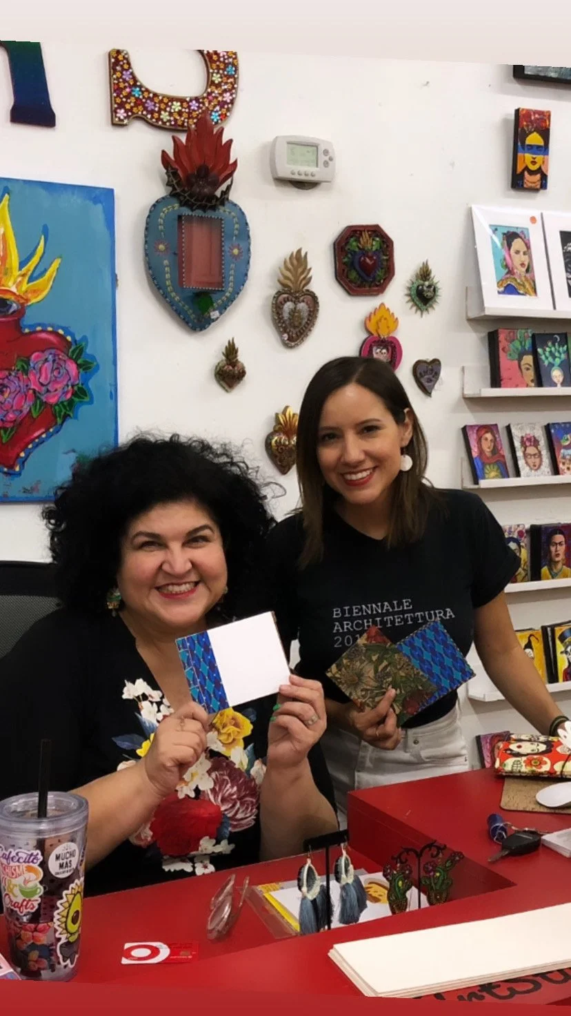 Kathy Cano Murillo Crafty Chica and Diana Calderon 
