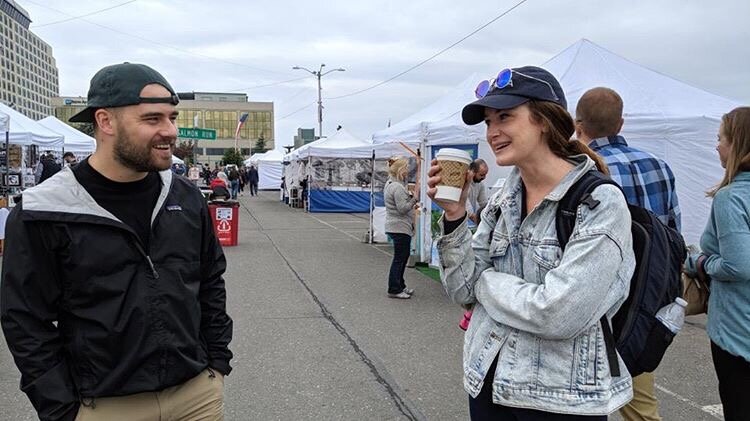 Michelle Wax interviews Kenny Andejeski in Achorage, Alaska