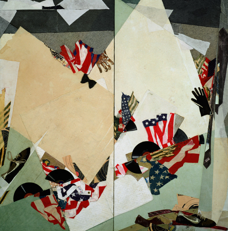 #39, Walking 2 panels each 72 h x 36 inches, 1996