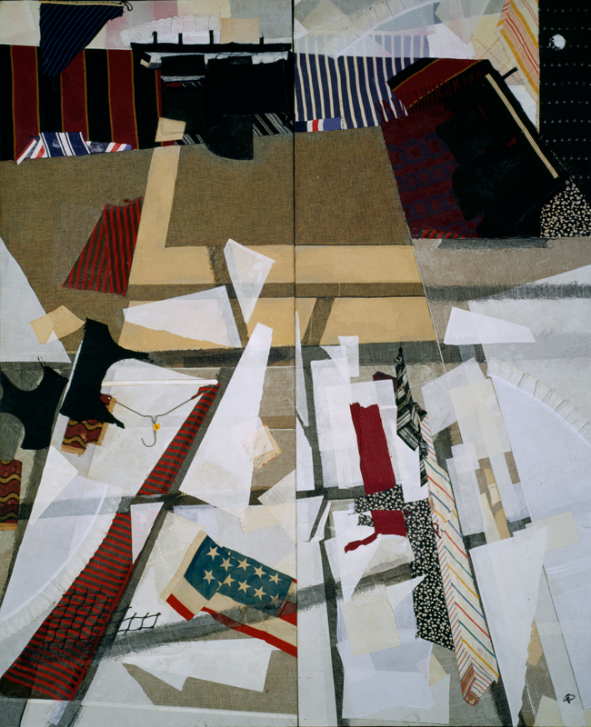 #38, Studio Companion 2 panels each 96 h x 39 inches, 1996