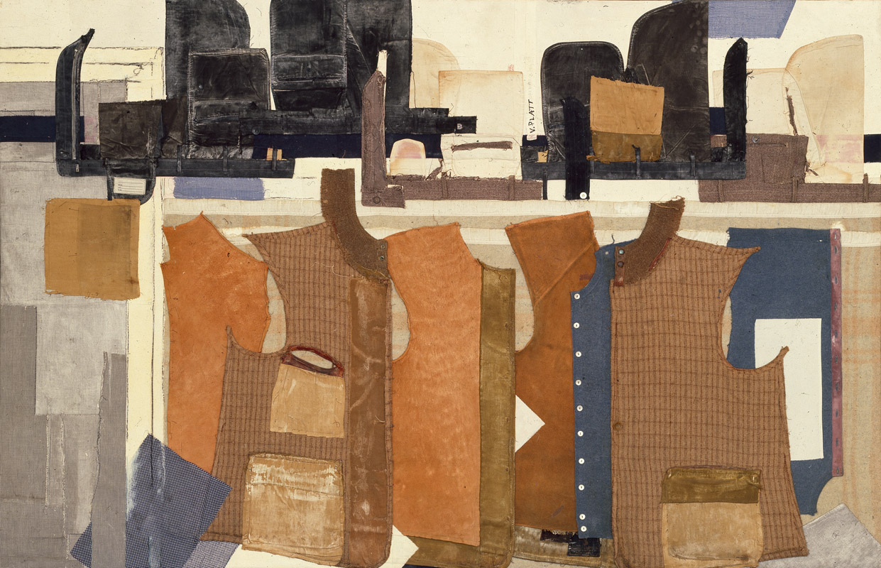 #17, View through the Window 46 ¾ h x 72 inches, 1984