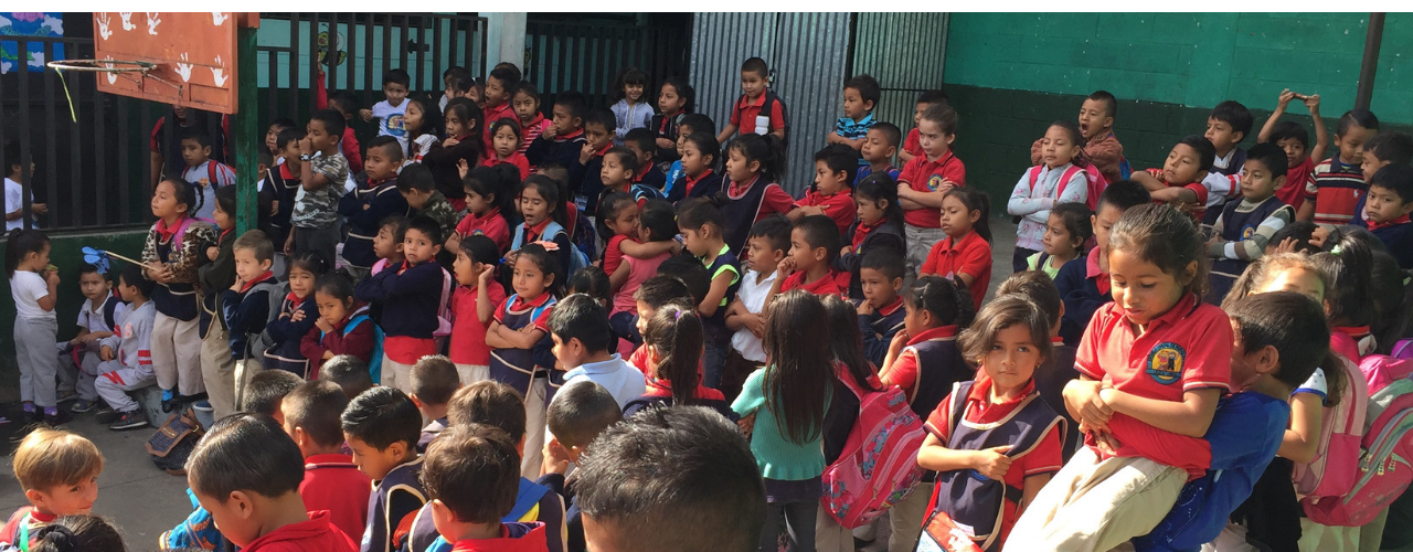 During our last trip to Guatemala, we conducted vision screenings at a local school.