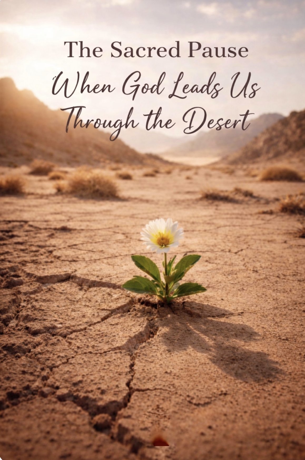 The Sacred Pause: When God Leads Us Through the Desert