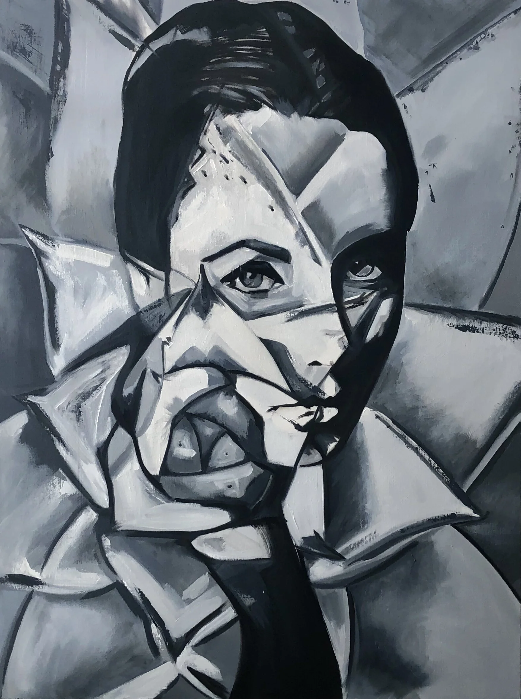 “Elizabeth with Succulents”