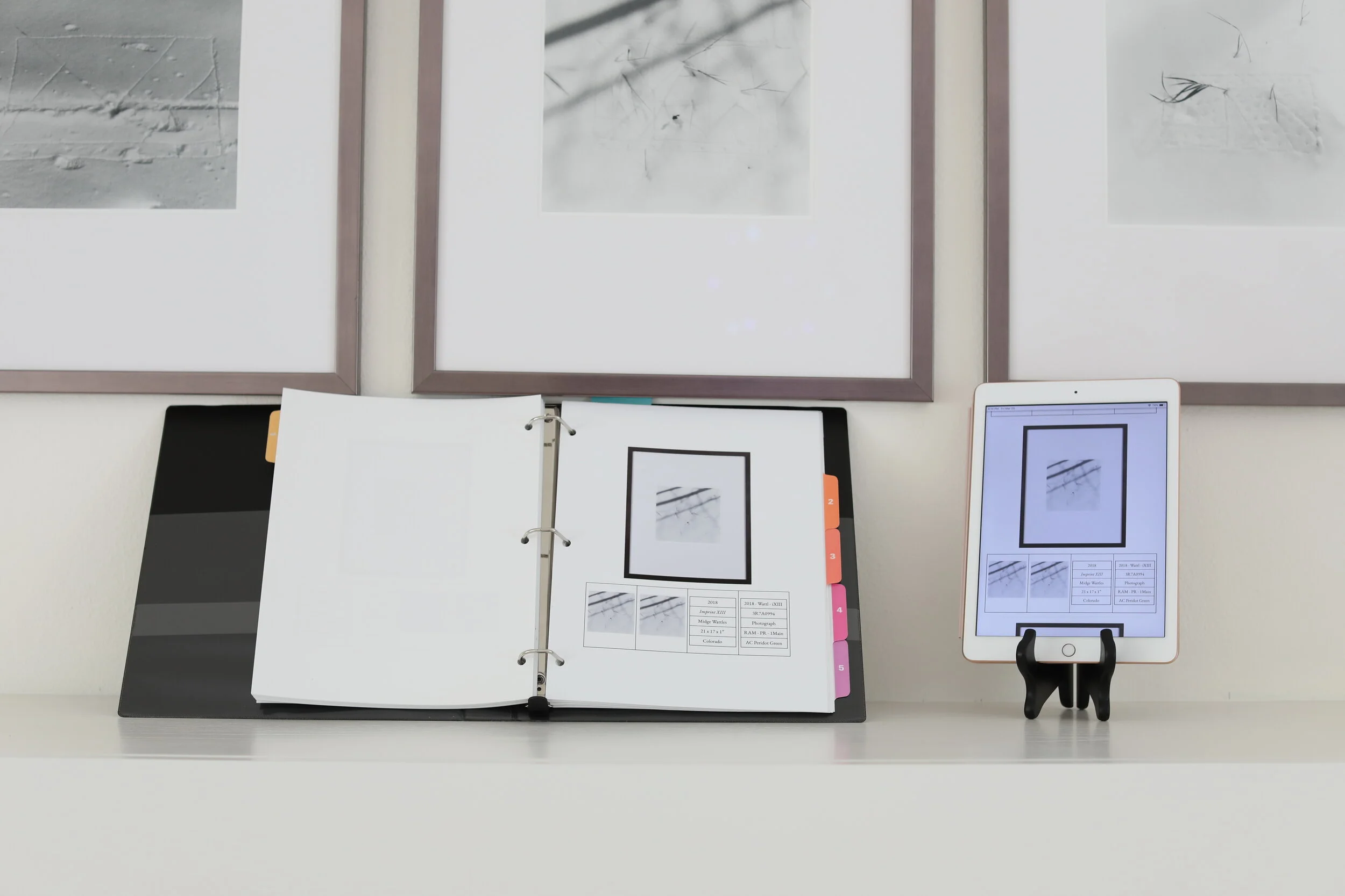 2RO052 - Binder &amp; Tablet